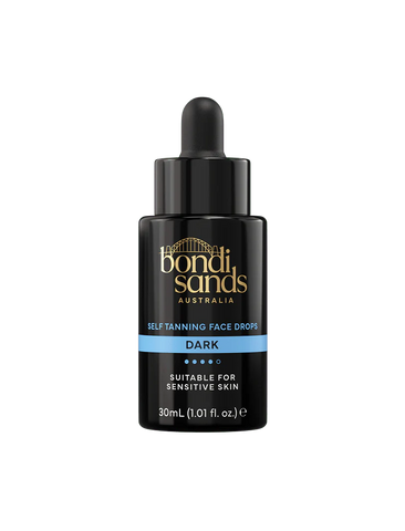 Dark Self Tanning Face Drops - 1.01 FL OZ