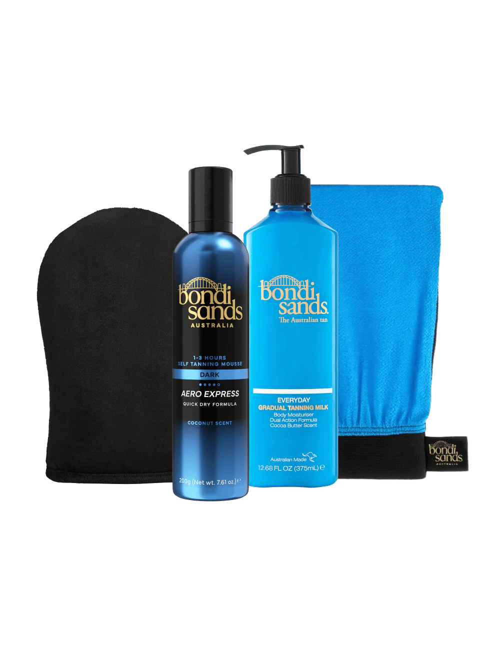 Aero Express Self Tanning Routine Bundle