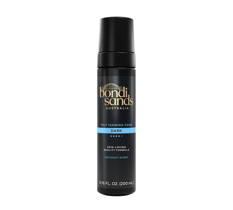 Dark Self Tanning Foam and Application Mitt Bundle
