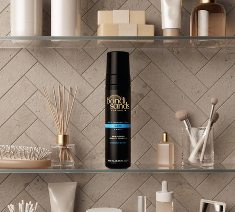 Dark Self Tanning Foam Gift Set